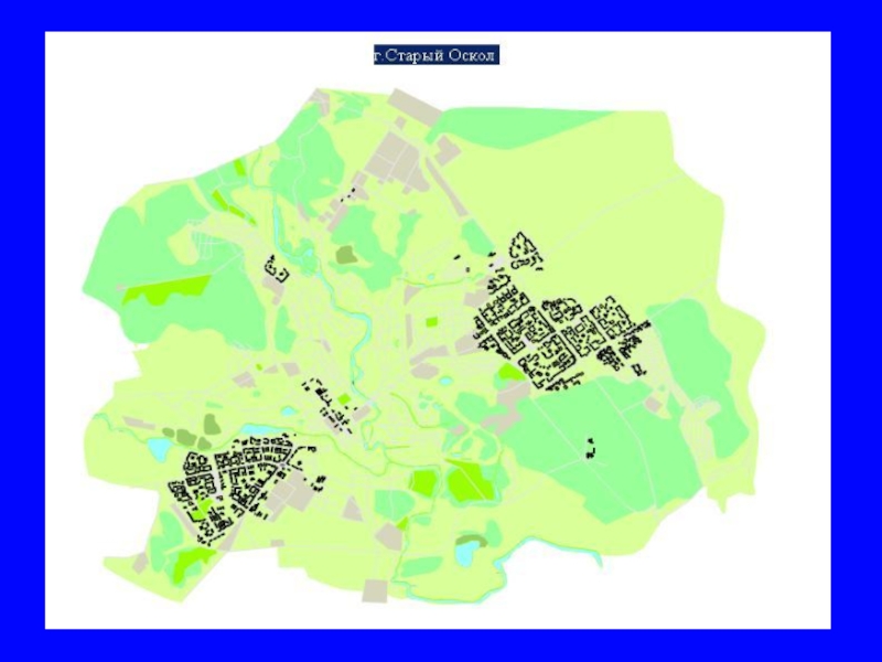 Карта старый оскол новый город
