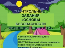 Интерактивные задания по ОБЖ для детей с ОВЗ