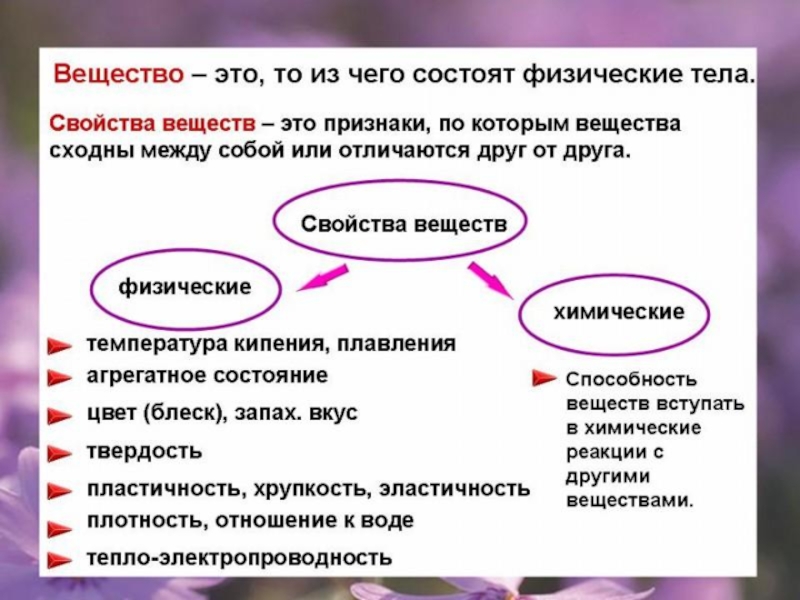 Презентация химия 8 класс предмет химии вещества