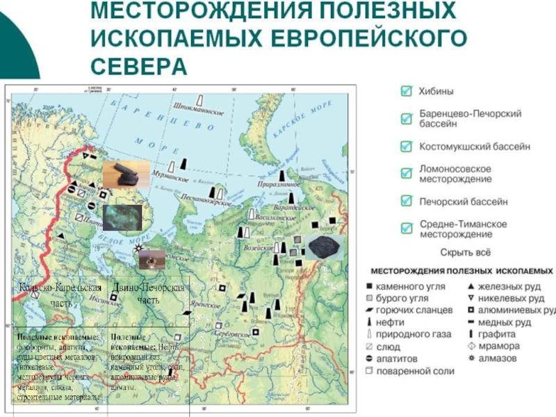Какие города имеют федеральное значение. Полезные ископаемые Северного экономического района на карте. Карта полезных ископаемых европейского севера России. Полезные ископаемые Северо Западного района на карте. Природные ресурсы европейского севера карта.