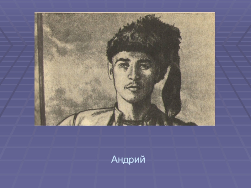 Образ андрий 7 класс. Андрий Тарас Бульба. Рисунок Андрия из Тараса бульбы. Портрет Андрия из Тараса бульбы. Андрий из Тараса Бульба.