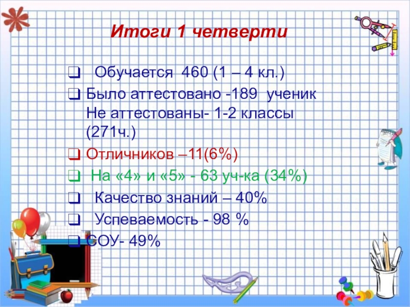 Итоги 4 четверти. Презентация итоги четверти в школе. Итоги 1 четверти. Классный час итоги четверти презентация. Итоги 1 четверти 2 класс.