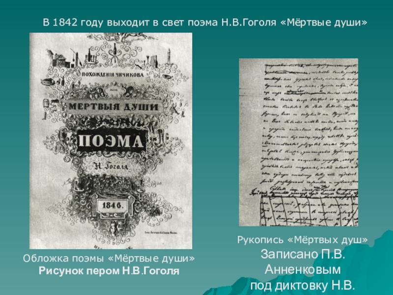 Первое произведение гоголя называлось. Обложка к мертвым душам Гоголя 1842. 180 Лет ― Гоголь н. в. «мёртвые души» (1842).
