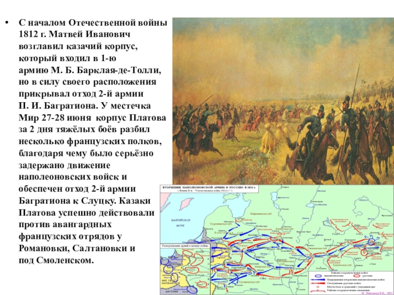 План барклая де толли в начале отечественной войны 1812