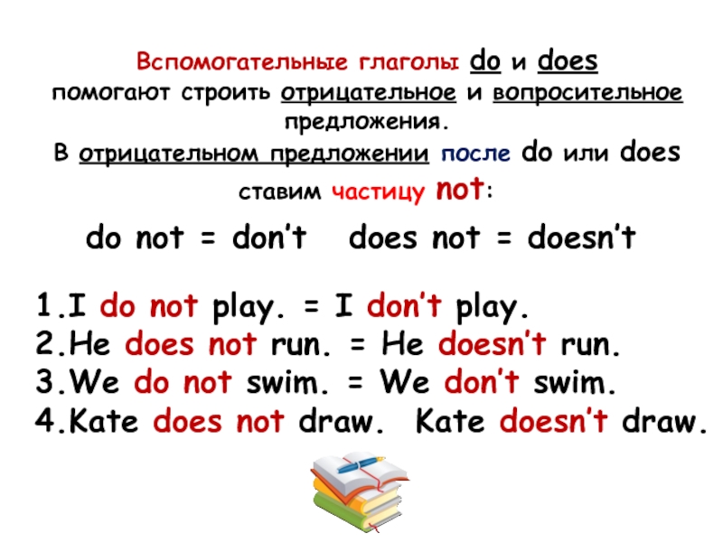 Глагол do в вопросительных предложениях. Do does задания.