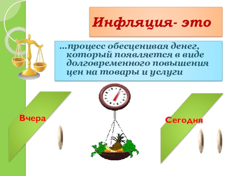 Презентация по обществознанию на тему инфляция и семейная экономика 8 класс