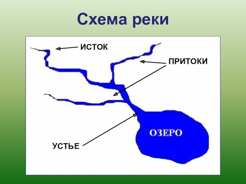 Схема реки 4 класс окружающий мир