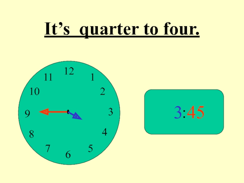 It s four to six. A Quarter past four на часах. Quarter to Five на часах. Quarter past ten. Quarter past three.