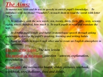 Презентация по английсскому языку на тему Numbers