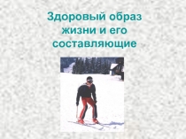 Презентация по ОБЖ на тему ЗОЖ и его составляющие  (10 класс)