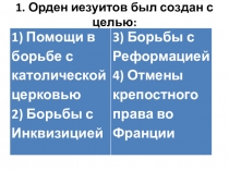 Первые революции нового времени. Международные отношения