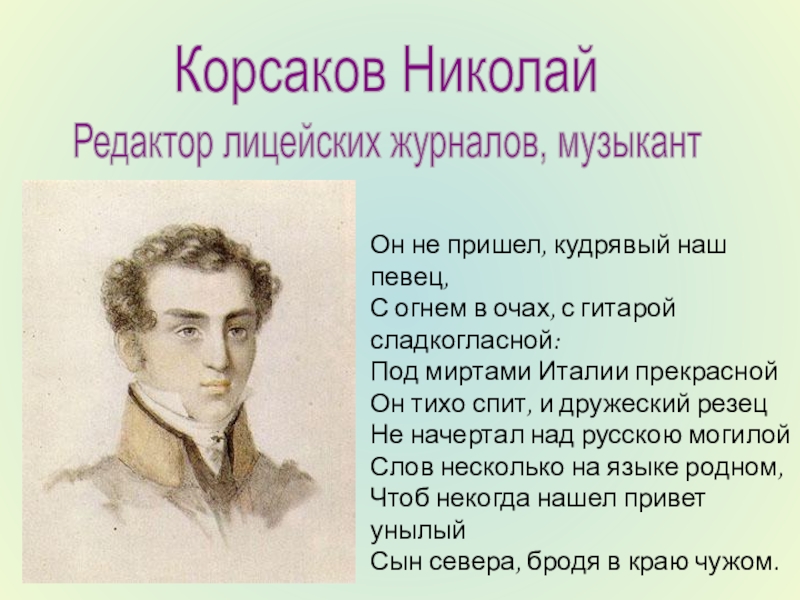 Корсаков Николай дизайнер