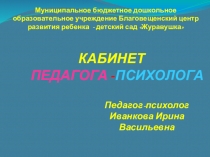 Кабинет педагога-психолога
