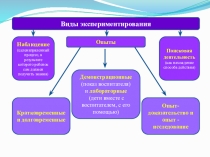 Презентация Эксперементирование и опыты старшая группа
