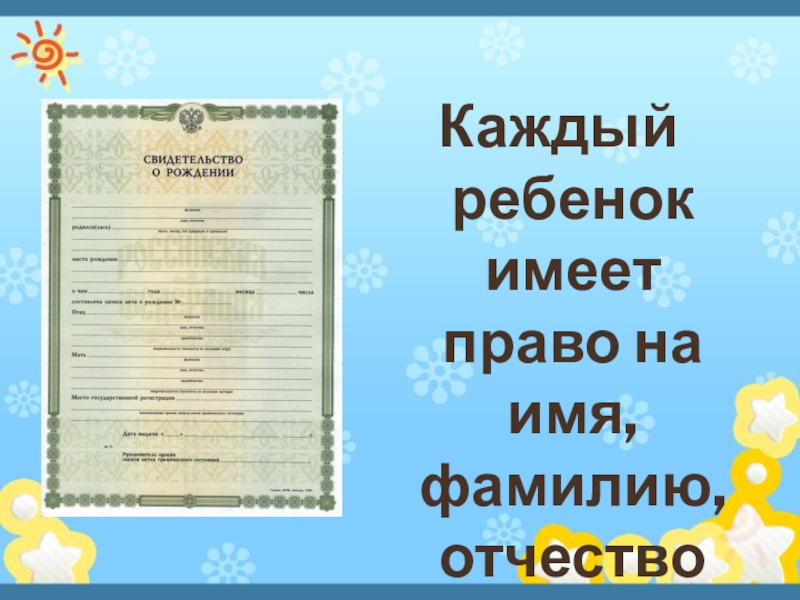 Право на фамилию. Право ребенка на имя отчество и фамилию. Права ребенка на имя фамилию и отчество. Ребенок имеет право на имя отчество и фамилию. Дети имеют право на фамилию и имя.