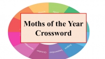 Презентация по английскому языку на тему  Months of the Year. Cardinal Numerals. Crossword