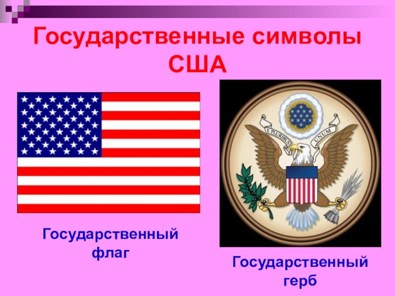 Флаг и герб сша фото