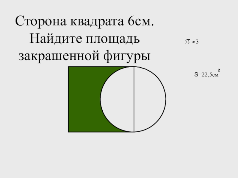 Сторона квадрата 6 см найди площадь. Найдите площадь закрашенной фигуры. Площадь закрашенной фигуры в круге. Вычислить площадь закрашенной фигуры. Площадь круга 6 класс.