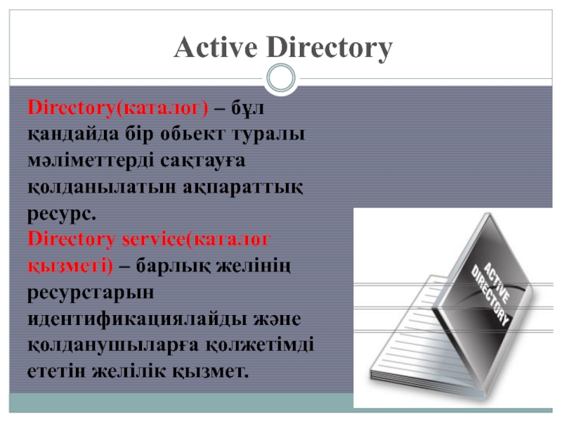 Каталоги directories