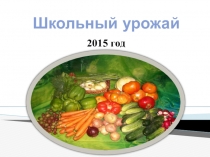 Презентация Школьный огород - 2015