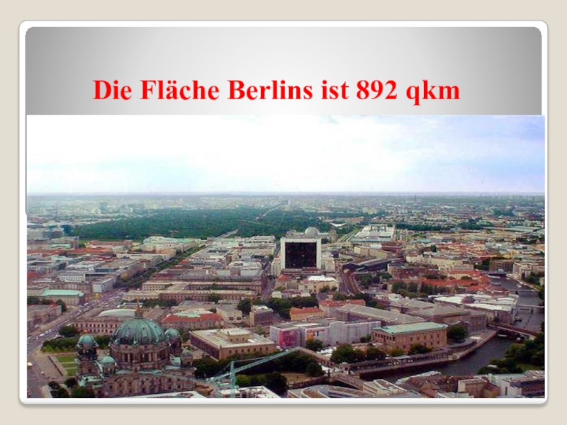 Доклад по теме Берлин:столица Германии 