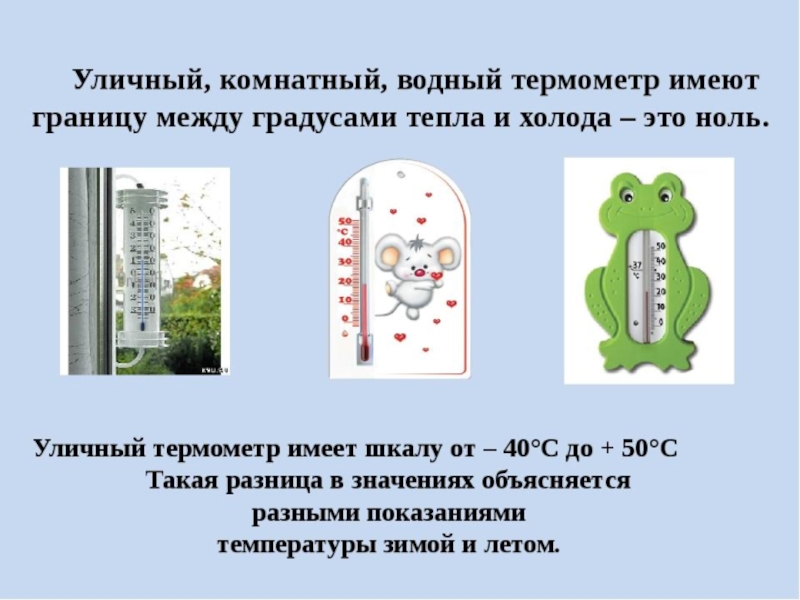 Откуда градусник знает тепло или холодно 2 класс презентация