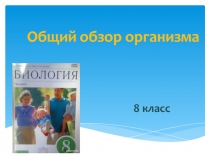 Презентация Общий обзор организма