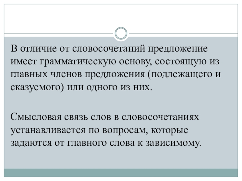 Как отличить словосочетание от предложения. Различие словосочетания и предложения. Словосочетание и предложение отличия. Роль словосочетания в построении предложения. Отличие словосочетания от предложения примеры.