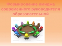 Формирование имиджа современного руководителя образовательной организации