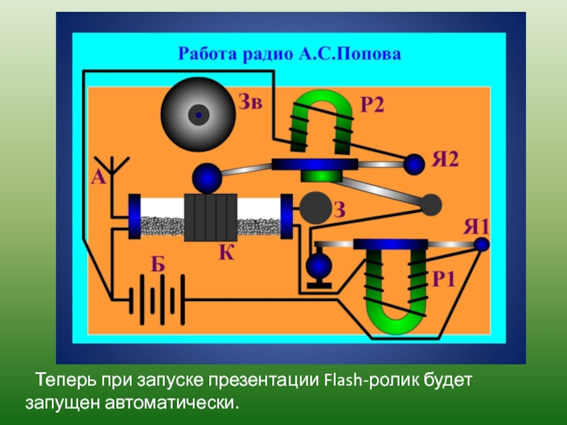 Схема первого радиоприемника