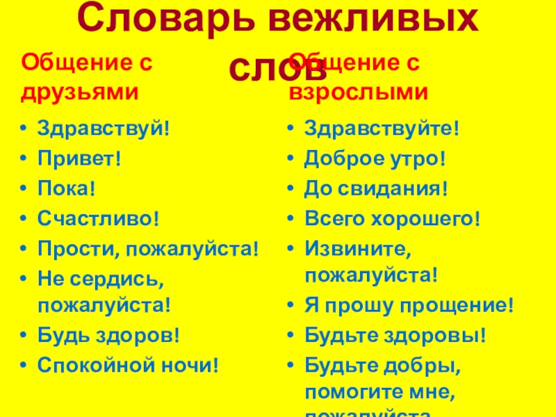 Вежливый синоним