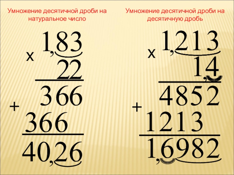 Проект на тему умножение десятичных дробей