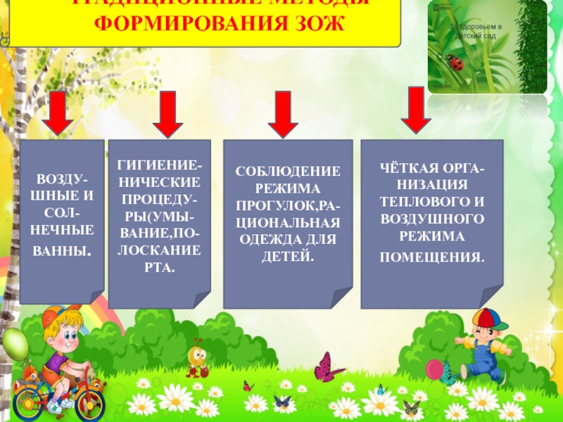 Проект по формированию здорового образа жизни у дошкольников