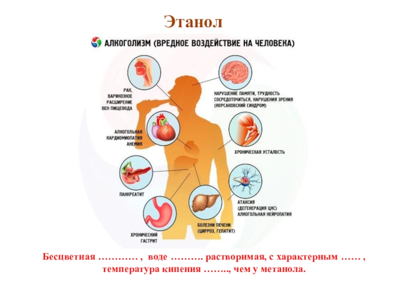 Заболевания при алкоголизме