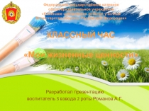 Классный час: Мои жизненные ценности