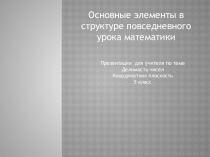 Презентация в помощь учителю математики