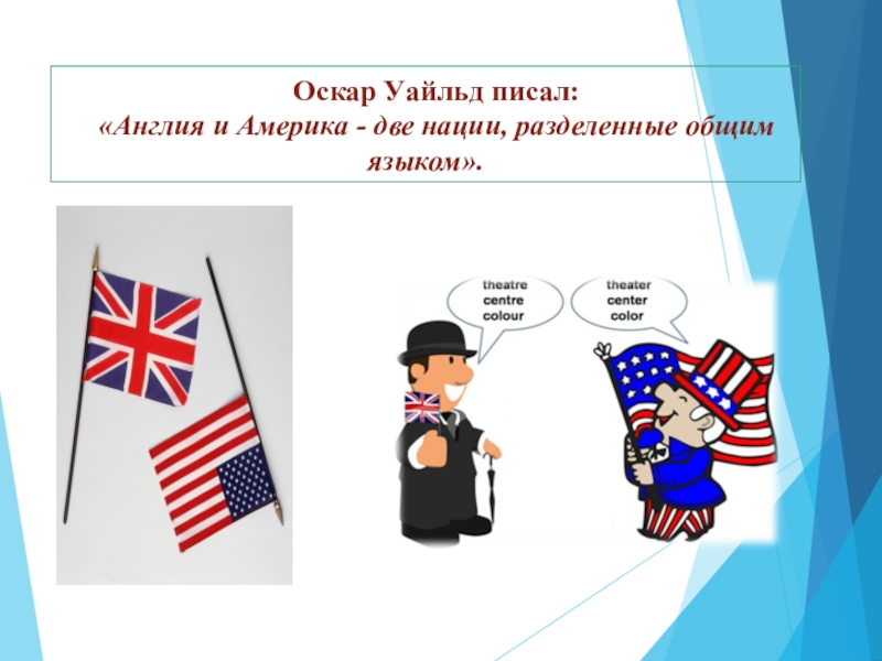 Различие британского и американского английского языка. Англия и Америка две нации разделенные общим языком. Британский и американский английский различия. Разница Британии и Америки. Американский вариант английского языка.