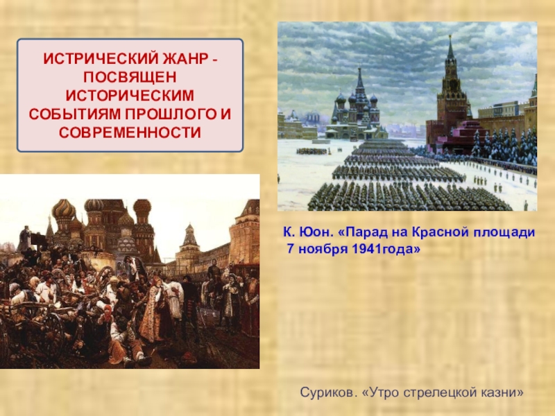 Рассмотрите репродукцию картины художника к ф юона парад на красной площади 7 ноября 1941 года