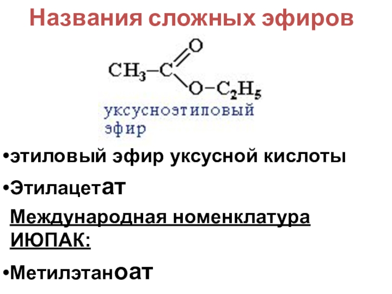 Назови сложное. Эфиры карбоновых кислот названия. Названия сложных эфиров. Названия сложных эфиров таблица. Названия сложных эфиров карбоновых кислот.