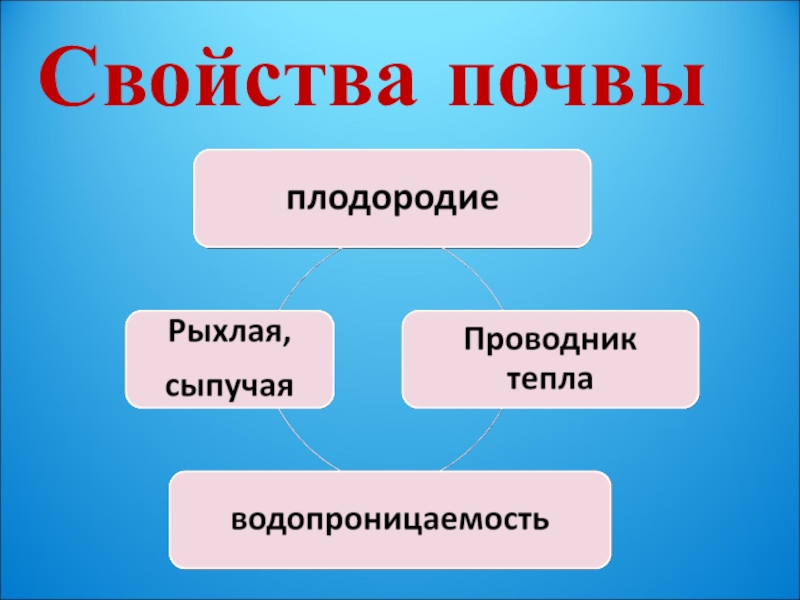 Водные свойства почвы картинки