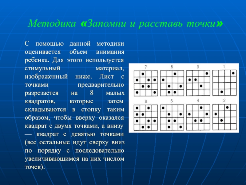 Методика запомни и расставь точки. Стимульный материал к методике расставь точки. Стимульный материал к методике запомни и расставь точки. Методика исследования объема внимания. Методика запомни и расставь точки для младших школьников.