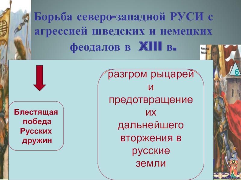 Борьба северо запада руси