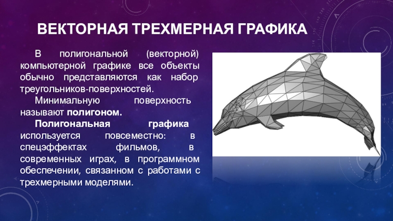 Трехмерная графика презентация по информатике