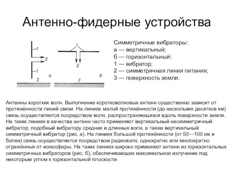 Доклад: Вибраторы