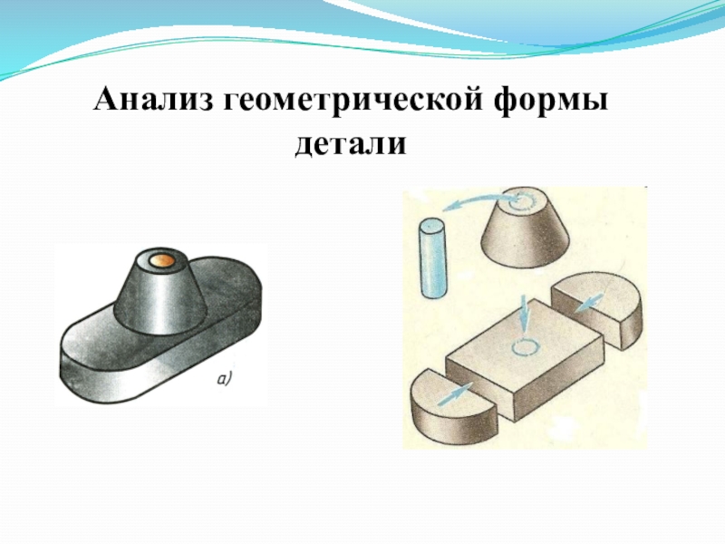 Анализ геометрической формы предмета черчение презентация