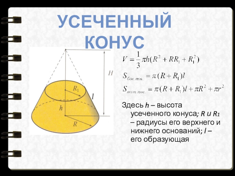 Презентация объемы тел вращения