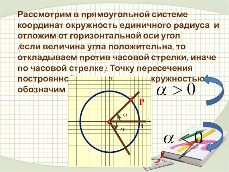 Система координат окружность