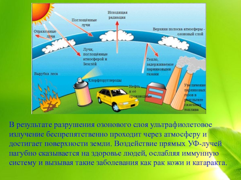 Озоновый слой парниковые газы