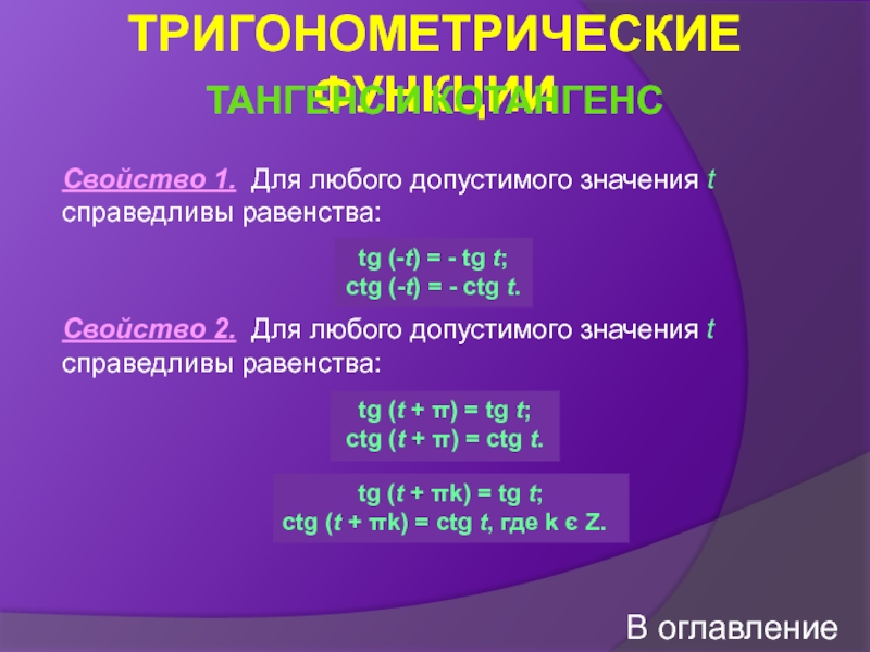 История тригонометрии презентация