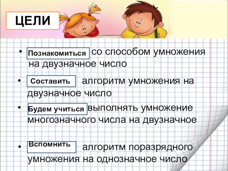 Умножение на двузначного числа на однозначное презентация 3 класс